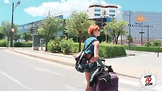 LECHE 69 Real Public Sex with a dirty slut