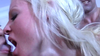 Sluts Show Scene-2 Three Horny Female Friends Share a Huge Cock and a Facial