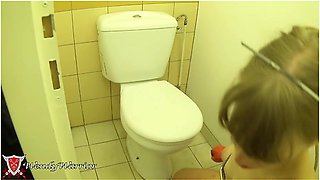 Iron Maiden Corset Toilet Cleaning