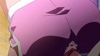 Horny Anime Schoolgirl Bent Over Desk for Intense Sex