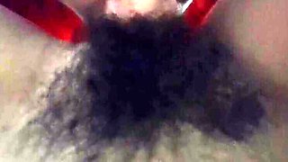 Hairy teen step sister gets hard pussy fucking from stepbrother