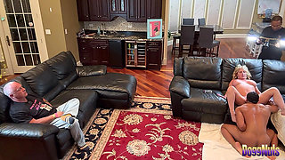 Doggnuts Cam 2 - Cuckold Watches Pounding by BBC Half Wife's Age