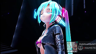 mmd r18 Miku Dirty Bomb sex dance fuck hard dildo ntr want to gangbang cum swallow milf 3d hentai