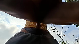 Outdoor Sex with a Busty, Curvy Stepmother on a Lonely Road