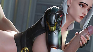 Ashe & D.va From Overwatch - 3D Animation