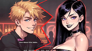 My New Girlfriend Taboo Hentai Game Ep. 41 BDSM Spanking with My Goth GF!
