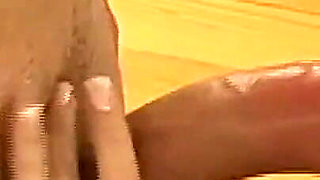 Babe gives a boob job, then gets anally fucked