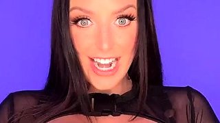 Angela White - Gooner JOI And Dildo Play
