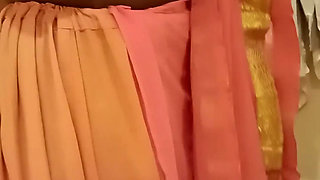Desi Tamil Slut Wife's Big Ass & Pussy Teased in Saree Post-hotel - Cuck Films! Indianhotwifex