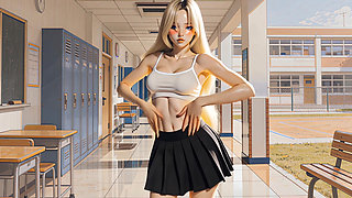 AI Generated Teens with Deep Throat and Slugs