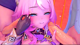 Honkai star rail, hentai uncensored, genshin impact