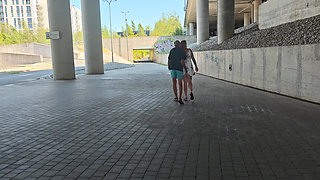 Hard Fucking in Broad Daylight on the Way From the Train Station. Blowjobs, Fucking, Cunnilingus, and More.