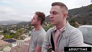 ADULT TIME - MILF Lexi Luna Sneaks Off Tour To Fuck Husbands Buddy While His Wife Waits Downstairs