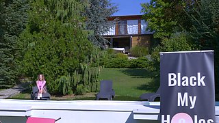 Eva Barbie Gets Rough BBC Anal Outdoors