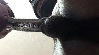 Stepsister Covers Dick with Sloppy Spit