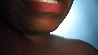 Let's see how deep my fingers go Teen(18+) shoves her fingers down her throat.