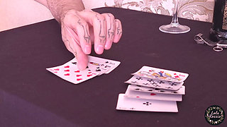 Cards, Money, One Dick the Girl Lost to the Guy in a Card Game for Undressing and Was Fucked