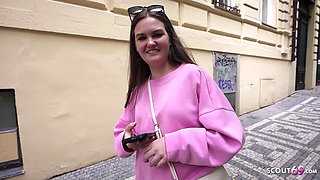 GERMAN SCOUT - Natural Polish Girl IamKate with Big Ass Pick Up for Casting Fuck