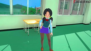 Android 18 Seduces Gohan at University - Dragon Ball Zex Series