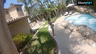 Aften Opal Gets Caught Camming During Her Nanny Gig