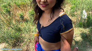 Beautiful Indian Desi Chachi first time OutDoor Sex by StepSon Anal Hardcor