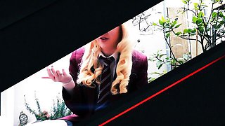 Bewitching Lana's cum on face sex