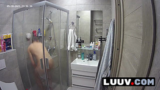LUUV. Abbadon takes a shower and shaving, meticulously preparing his body for the reality show