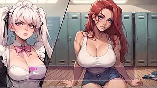 Sex-positive maids show off in shadows of ambition with gameplay