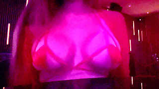 Italian Big Tits MILF Artemisia Love Showing Her Juicy Boobs in a Micro Bikini at the Curb