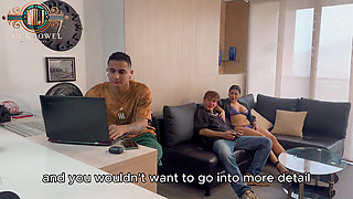 I Fuck My Friend's Wife While He Works on the Computer