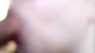 American Amateur Misty's Oral Creampie in Burgundy Sweats