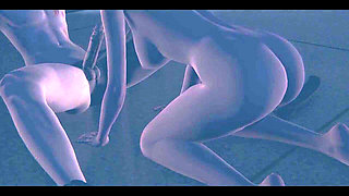 Hentai Uncensored 3D - Erica, Sofi and Sam Sex in the Halls of the Student Residence - Japanese Asian Manga Anime Film Game Porn