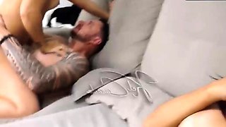 Bruna Carlos cavalga no Bruno Abate enquanto eu me masturbo