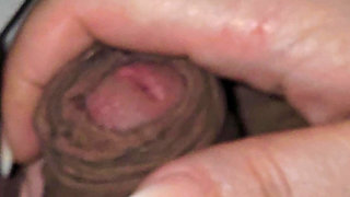 Step mom pulled out little step son dick without erection