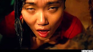Hentaied Asian Bukkake and Creampie Compilation with Extreme Domination Scenes