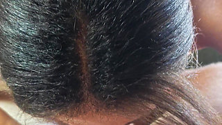 Blowjob POV in Bed with the Slave