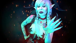 Hell's Toilet Training with Demoness Baal - Chastity, Pee Edition