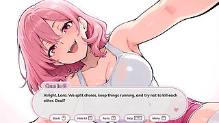 Alone with My Stepsister  Taboo Hentai Game  Ep.1 Seeing His Stepsis Panties Made Him Hard Right Away!