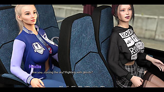 Taboo University - Hot Emo Girl Snacks All My Juicy Cum in a Bus