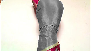 standing walk and sweet pussy show ammu