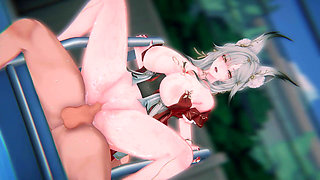[wuthering Waves] - Hsin Resonance Overload (bound MILF Resonator & POV Sandwich DP) (4k/60fps) ()