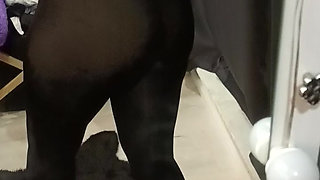 Wet Masturbation in Panty Stockings