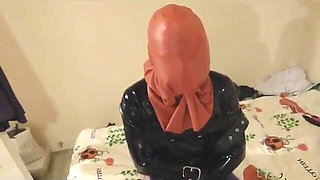 Session 1 (part 2) Latex Bondage Breathplay