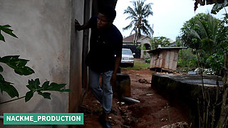 Dirty Home Less Granny Is Fucked by a Broke Guy