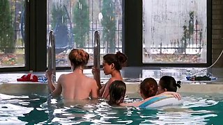 Lesbian Spa Visit