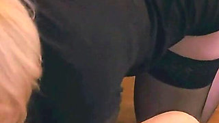 Juicy MILF Wife in the Role of Anal Secretary