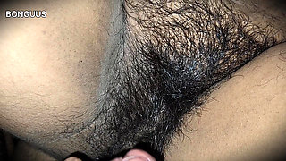 Desi Aunty sharing bed when Husband is not at home Hairy Pussy Fucking