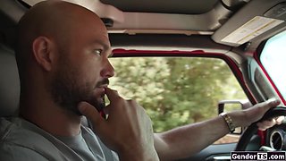 Taking my male stick out always gets me a ride