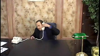 Bi dude and sexy babe share sucking one huge dick before getting banged