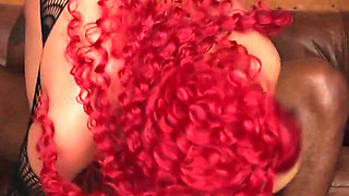 Thick Busty Redhead Ms Red X Enjoys Co-worker BBC